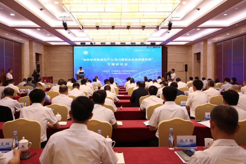 甘肅能化集團(tuán)公司 甘肅能化股份公司舉辦“加快培育新質(zhì)生產(chǎn)力 助力煤炭企業(yè)高質(zhì)量發(fā)展”專(zhuān)題研討會(huì)