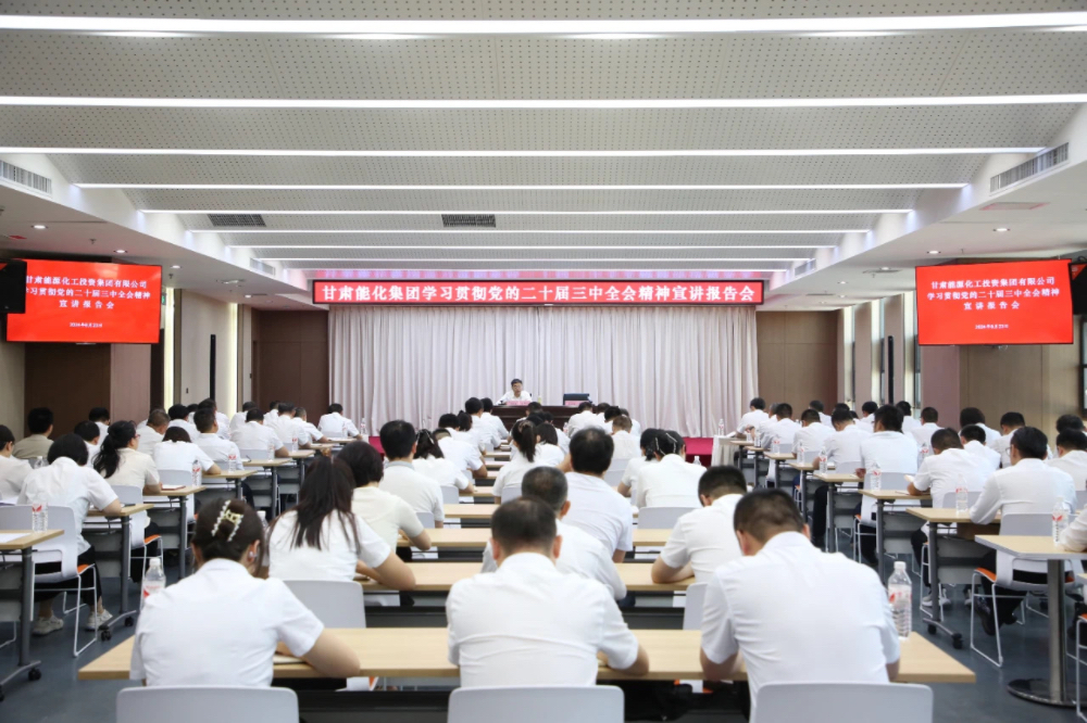 謝曉鋒宣講黨的二十屆三中全會(huì)精神
