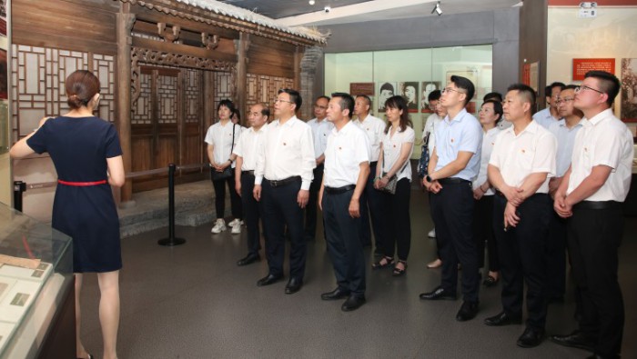 甘肅能化集團(tuán)開(kāi)展革命傳統(tǒng)教育暨主題黨日活動(dòng)