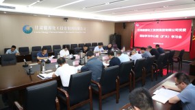 甘肅能化集團(tuán)黨委理論中心組專(zhuān)題學(xué)習(xí) 習(xí)近平總書(shū)記視察甘肅重要講話(huà)精神